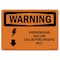Signmission OSHA Warning Sign, 7" Height, 10" Width, Underground Gas Line Call No. 811, Landscape, WS-D-L-12873 OS-WS-D-710-L-12873 - alternate 1